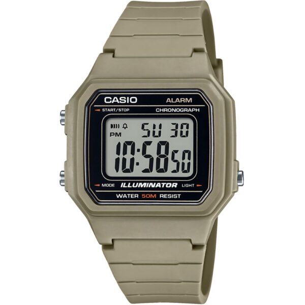 W-217H-5AVDF-SC - CASIO - VERDE MILITAR