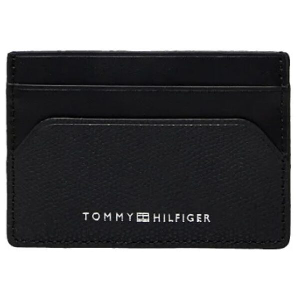 Leather Credit Card Holder Tommy - AM0AM10467