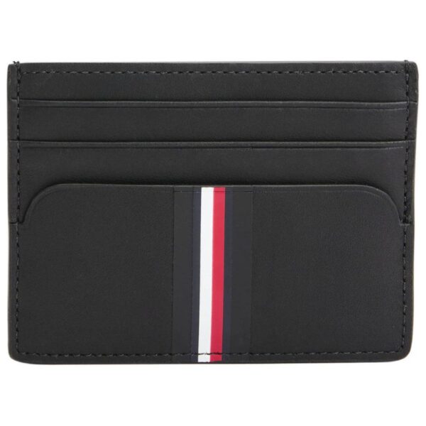 Carteira Tommy Hilfiger Commuter Holder Preta - THAM0AM10467