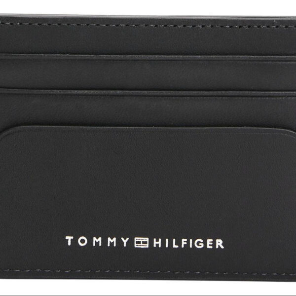 Carteira Tommy Hilfiger Commuter Holder Preta - THAM0AM10467