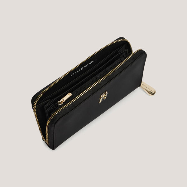 Large Textured Monogram Wallet Tommy - THAW0AW15642