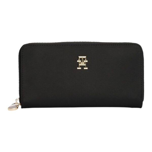 Large Textured Monogram Wallet Tommy - THAW0AW15642