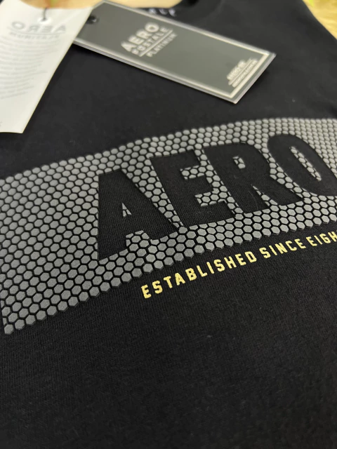 Camisa Aeropostale Platinum Preto REF 87110112
