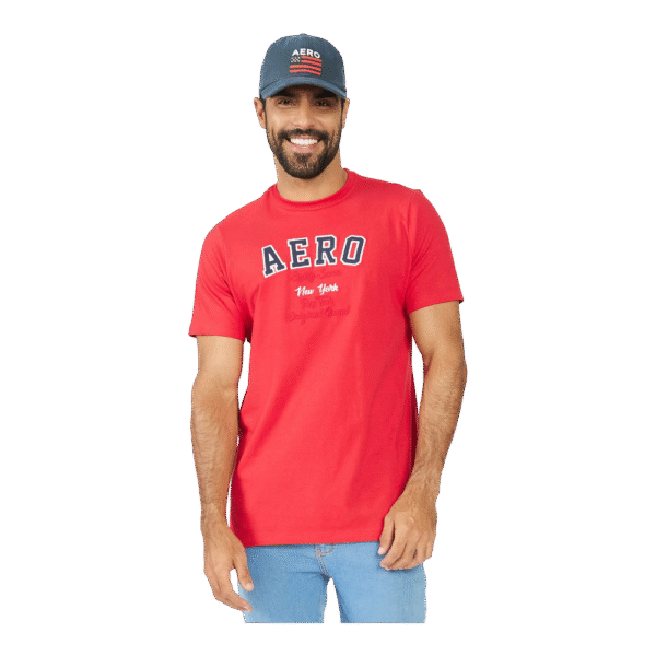 Camisa Aeropostale Vermelho REF 87120117