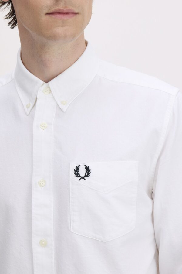 Camisa Fred Perry Branco REF M5516