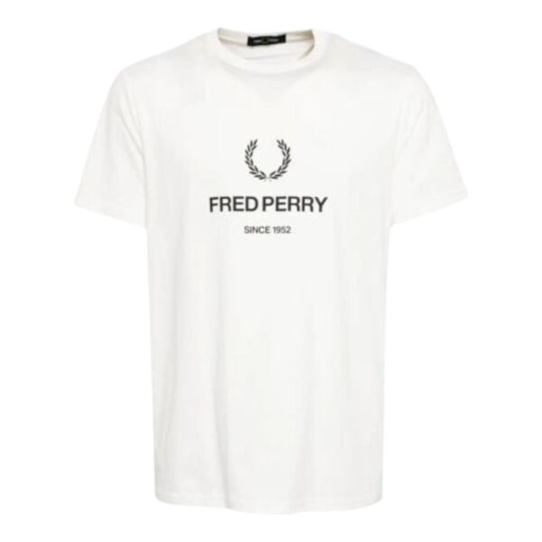 Camiseta Fred Perry Off White REF M8588