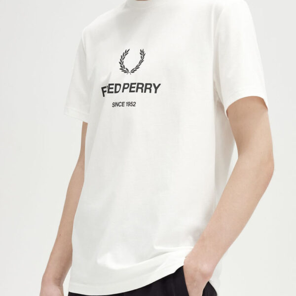 Camiseta Fred Perry Off White REF M8588