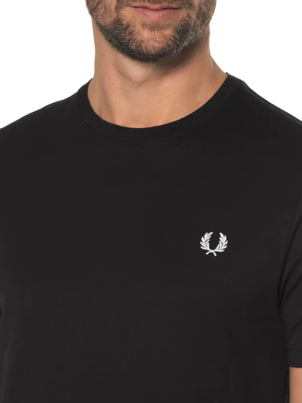Camiseta Fred Perry Preto REF M1600