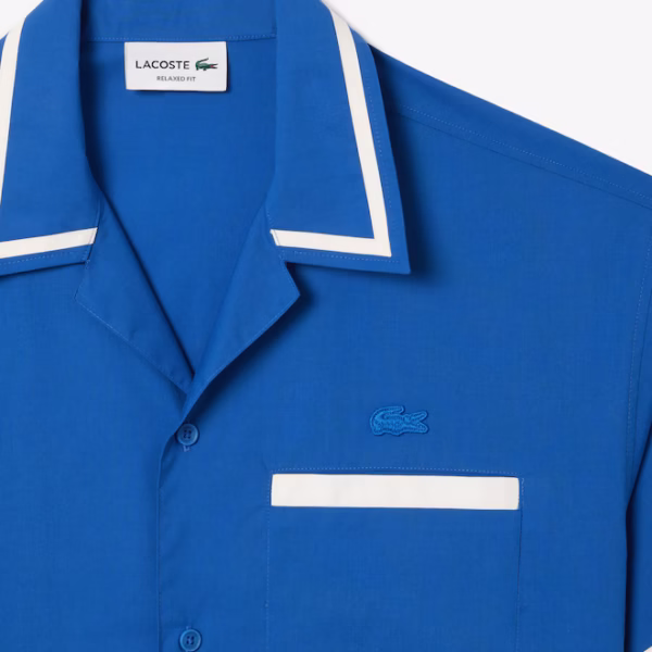 Camiseta Lacoste Azul CH722523