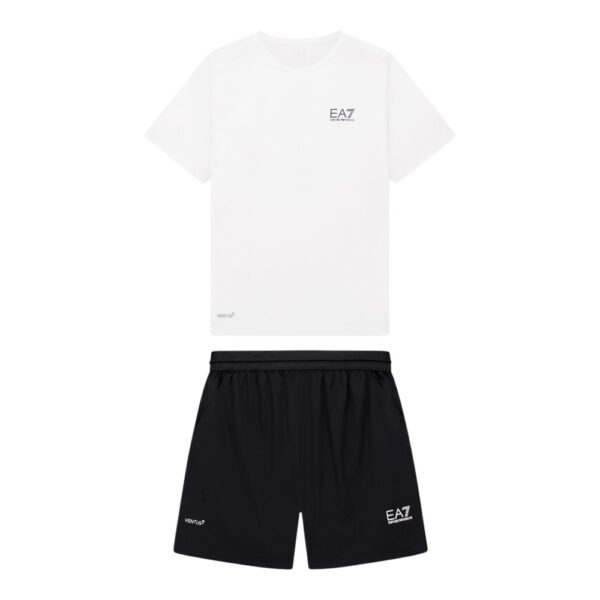 Conjunto EA7 branco, preto REF 8NPV03PNDDZ
