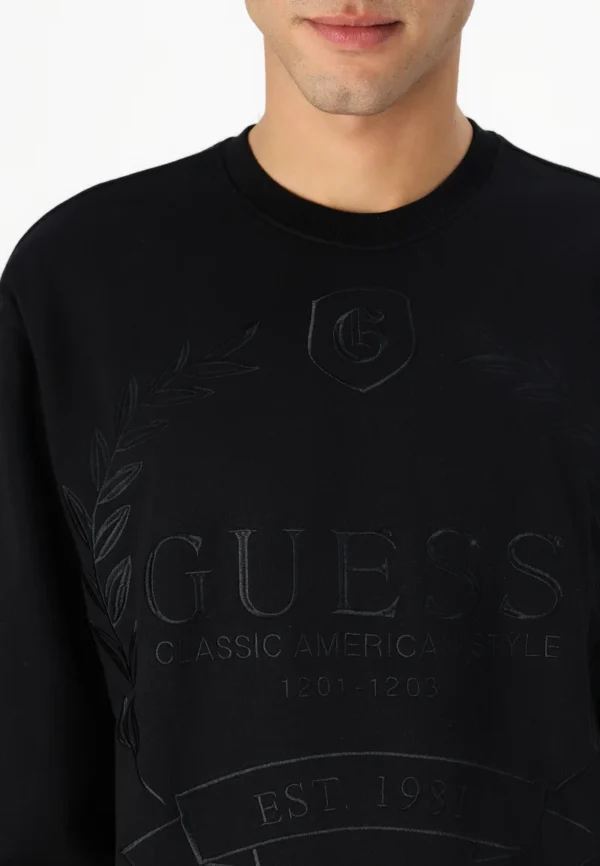Camiseta Preto Manga Longa Guess – Ref. M243RTSKE66ADKJDP