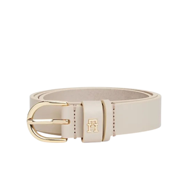 CINTO TOMMY HILFIGER ESSENCIAL BEGE ÚNICO - THAW0AW17759
