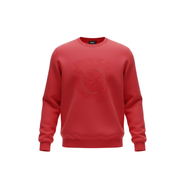 Moleton Boss looney tunes vermelho  - 0127