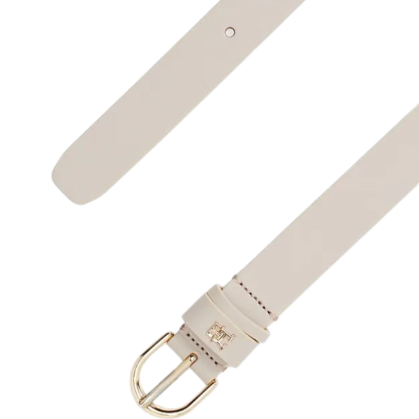 CINTO TOMMY HILFIGER ESSENCIAL BEGE ÚNICO - THAW0AW17759
