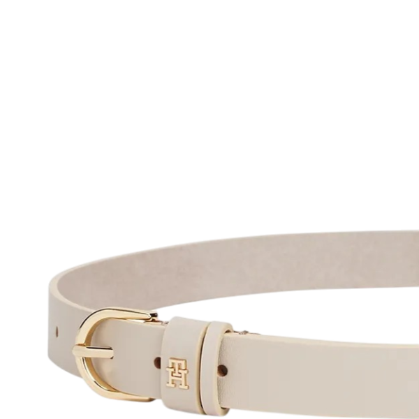 CINTO TOMMY HILFIGER ESSENCIAL BEGE ÚNICO - THAW0AW17759