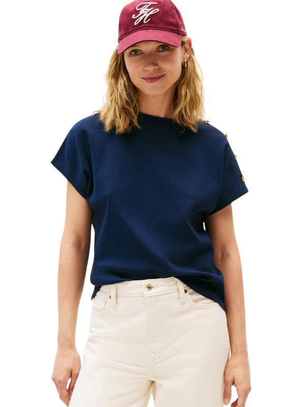 CAMISETA TOMMY HILFIGER FEMININA – THWW0WW47455