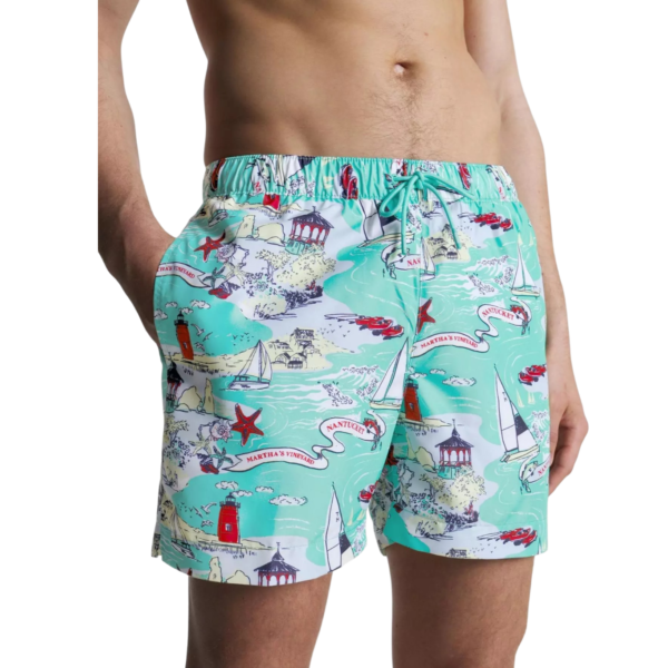 Short Tommy estampada - THUM0UM02827