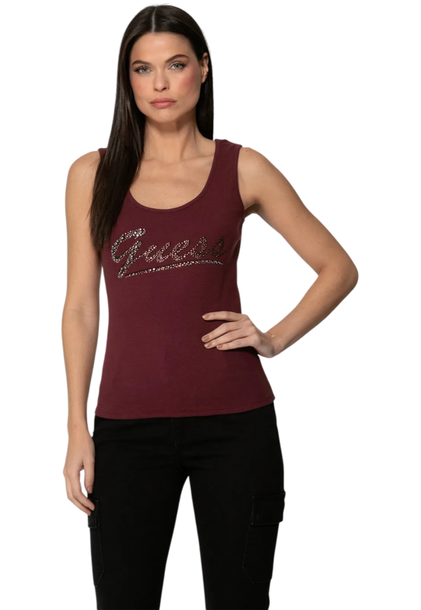 REGATA GUESS VINHO – W241TANKE05