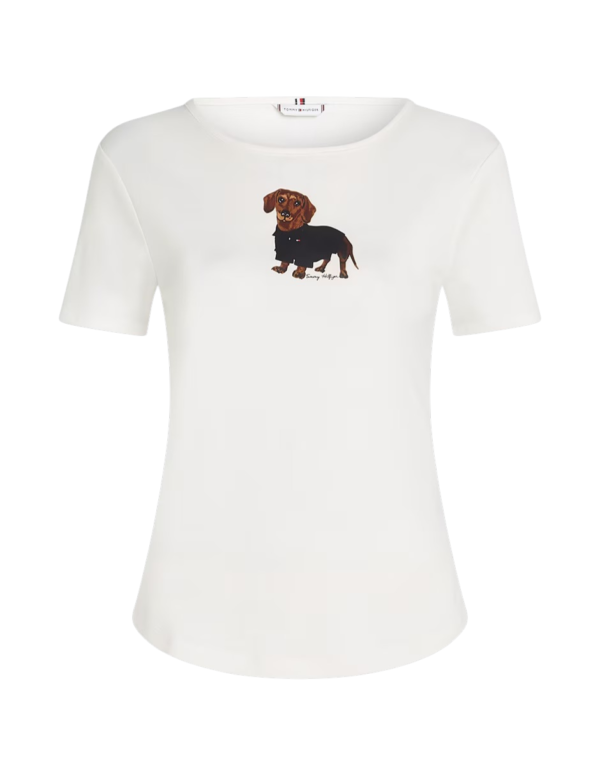 CAMISETA TOMMY HILFIGER DOG – THWW0WW46928