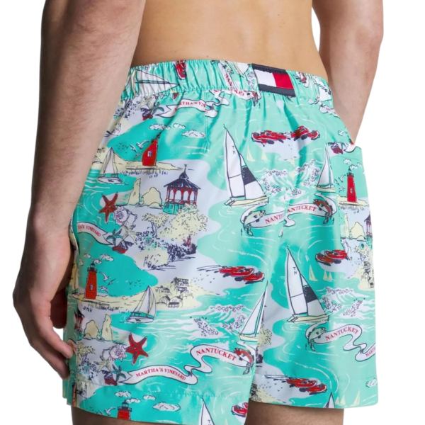 Short Tommy estampada - THUM0UM02827