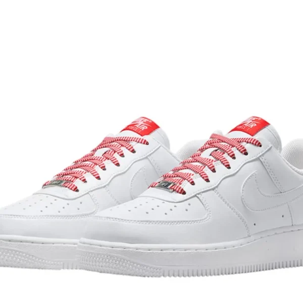 TÊNIS NIKE AIR FORCE 1 LOW RED LACES - IB7167