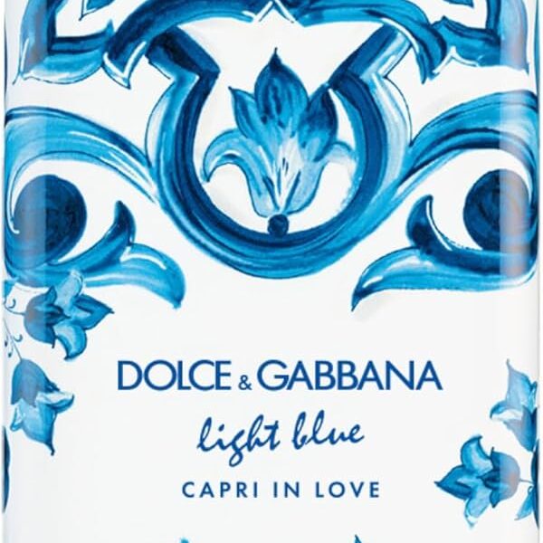 PERFUME LIGHT BLUE CAPRI IN LOVE FEMALE DOLCE&GABBANA FEMININO EAU DE PARFUM REF: LIGHT BLUE CAPRI