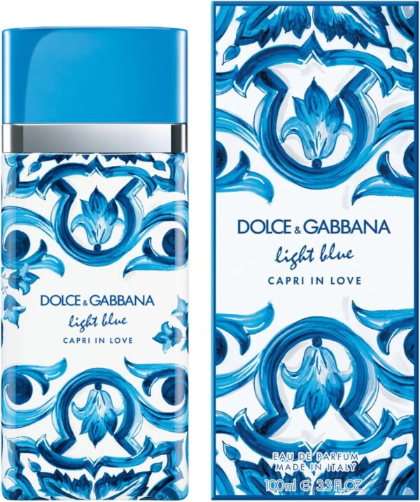 PERFUME LIGHT BLUE CAPRI IN LOVE FEMALE DOLCE&GABBANA FEMININO EAU DE PARFUM REF: LIGHT BLUE CAPRI