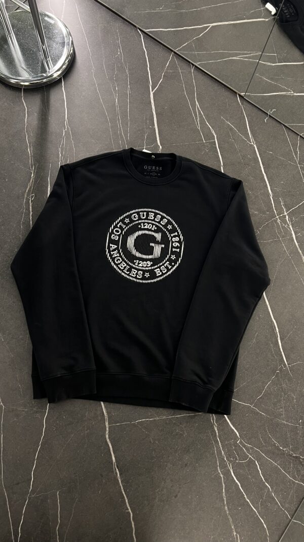 MOLETOM GUESS REF: M253H00KP66KJBLK