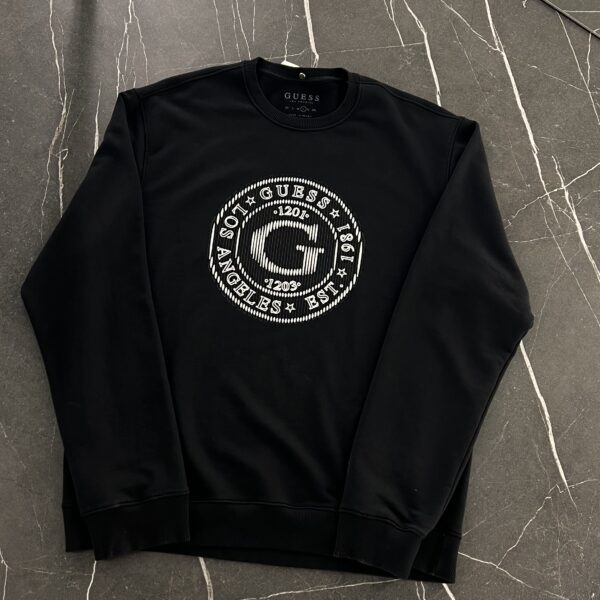 MOLETOM GUESS REF: M253H00KP66KJBLK