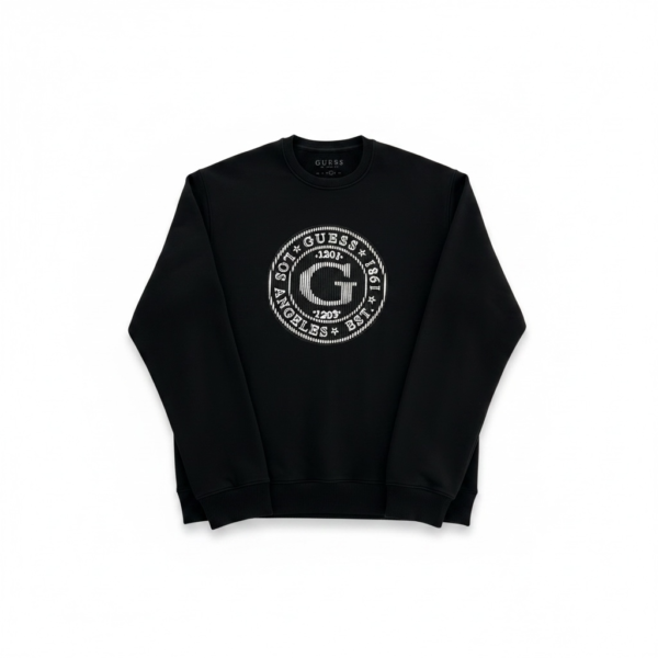 MOLETOM GUESS REF: M253H00KP66KJBLK
