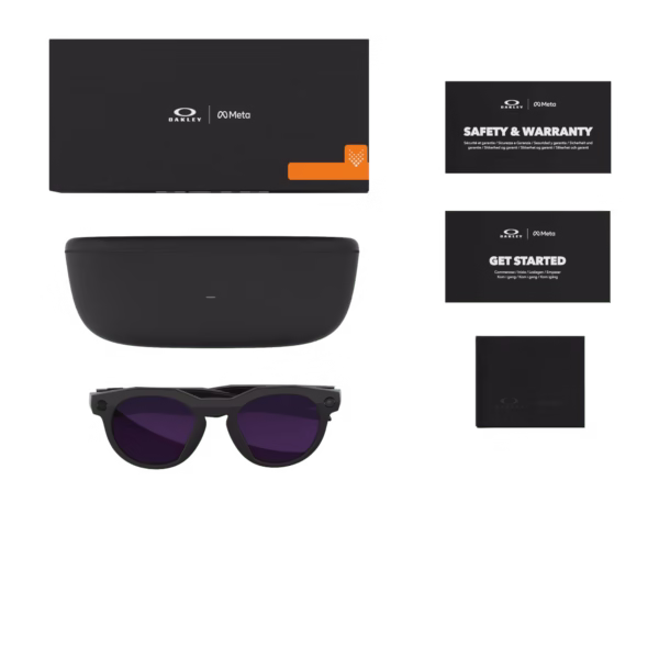 ÓCULOS OAKLEY META HSTN PRETO/AMETHYST