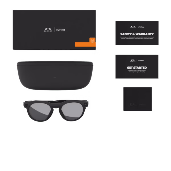OAKLEY META HSTN - BLACK/BLACK POLARIZED - 00W8002