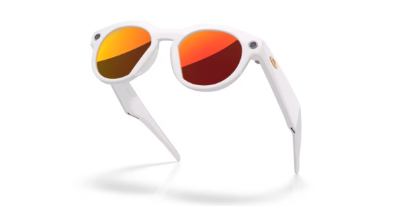 ÓCULOS OAKLEY META HSTN BRANCO/VERMELHO