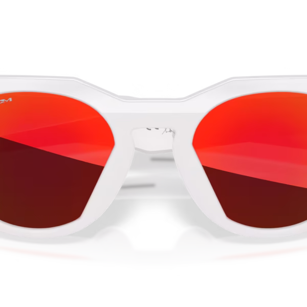 ÓCULOS OAKLEY META HSTN BRANCO/VERMELHO