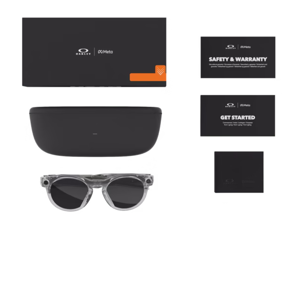 OAKLEY META HSTN - CLEAR/TRANSITION GREY - 00W8002
