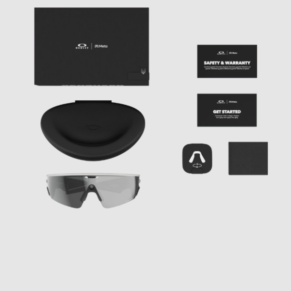 OAKLEY META VANGUARD - WHITE/PRIZM BLACK - 00W8001