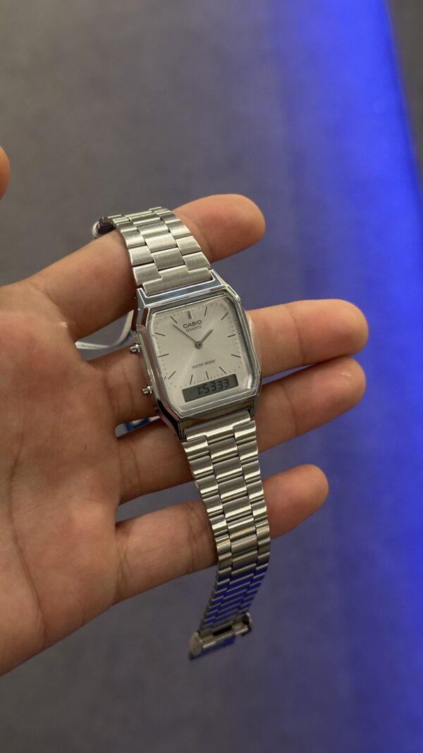 RELÓGIO CASIO VINTAGE – AQ-230A-7AMQYDF-SC