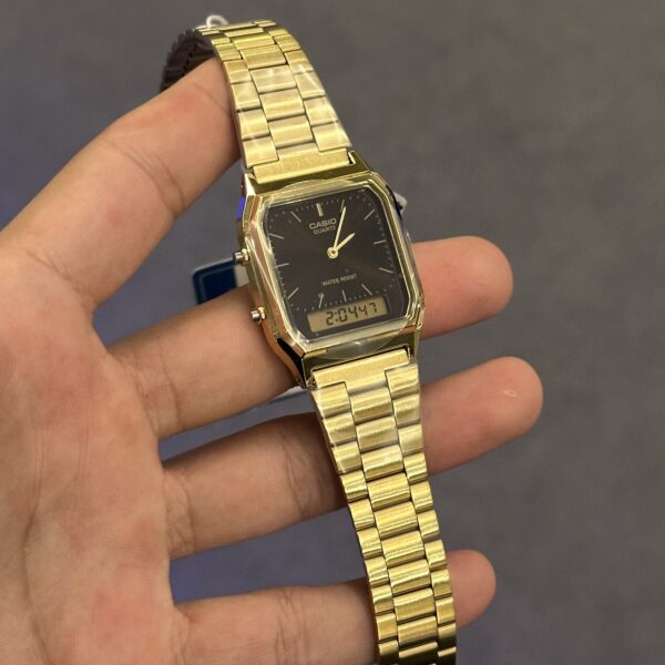 RELÓGIO CASIO VINTAGE - AQ-230GA-5AMQYDF-SC