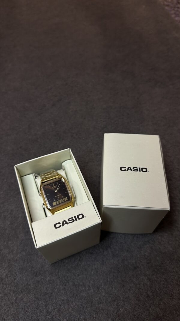 RELÓGIO CASIO VINTAGE – AQ-230GA-5AMQYDF-SC