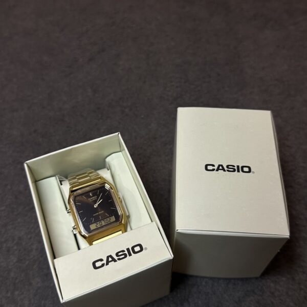 RELÓGIO CASIO VINTAGE - AQ-230GA-5AMQYDF-SC