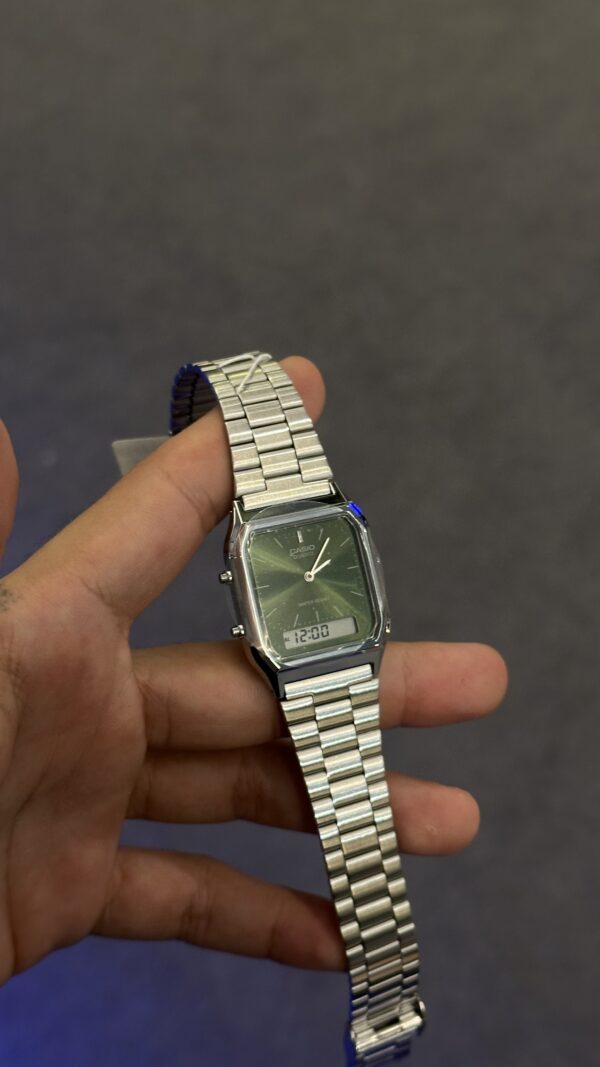 RELÓGIO CASIO VINTAGE – AQ-230A- 3AMGYDF-SC
