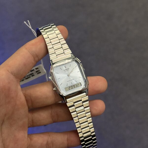 RELÓGIO CASIO VINTAGE - AQ-230A-2A1MQYDF-SC