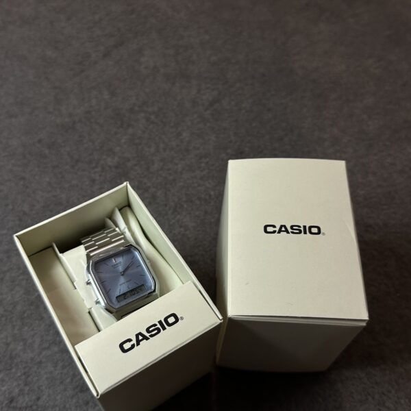 RELÓGIO CASIO VINTAGE - AQ-230A-2A1MQYDF-SC