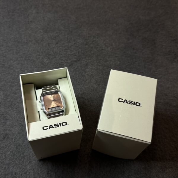 RELÓGIO CASIO VINTAGE - AQ-230A-4AMQYDF-SC