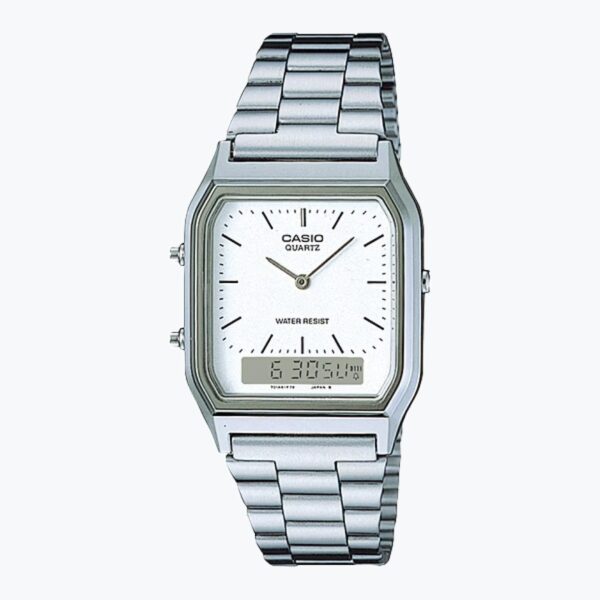 RELÓGIO CASIO VINTAGE - AQ-230A-7AMQYDF-SC