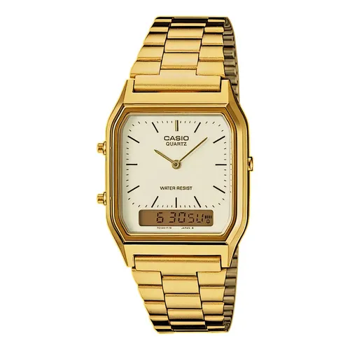 RELÓGIO CASIO VINTAGE - AQ-230A-7AMQYDF-SC