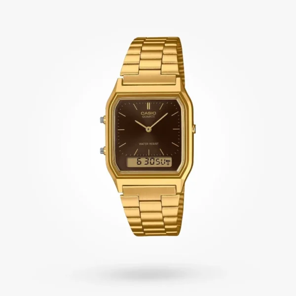 RELÓGIO CASIO VINTAGE - AQ-230GA-5AMQYDF-SC
