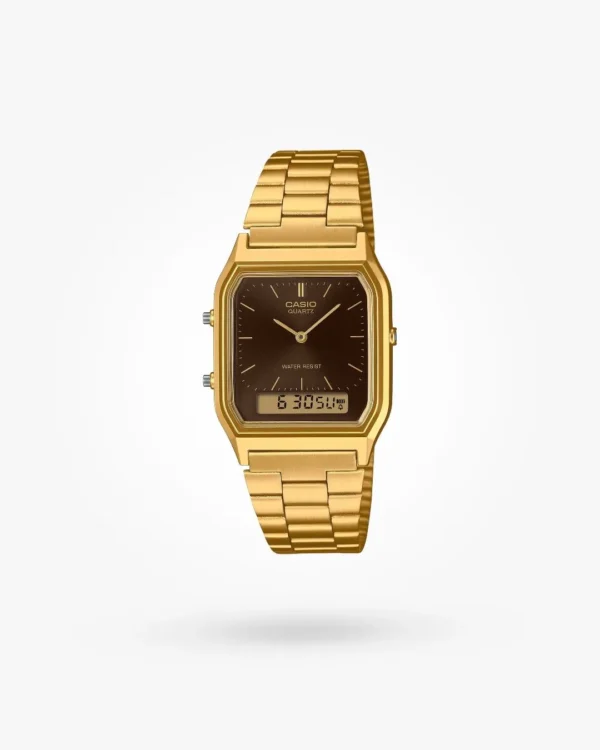 RELÓGIO CASIO VINTAGE – AQ-230GA-5AMQYDF-SC