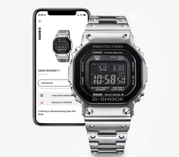 RELÓGIO CASIO G-SHOCK – GMW-B5000BT-1DR