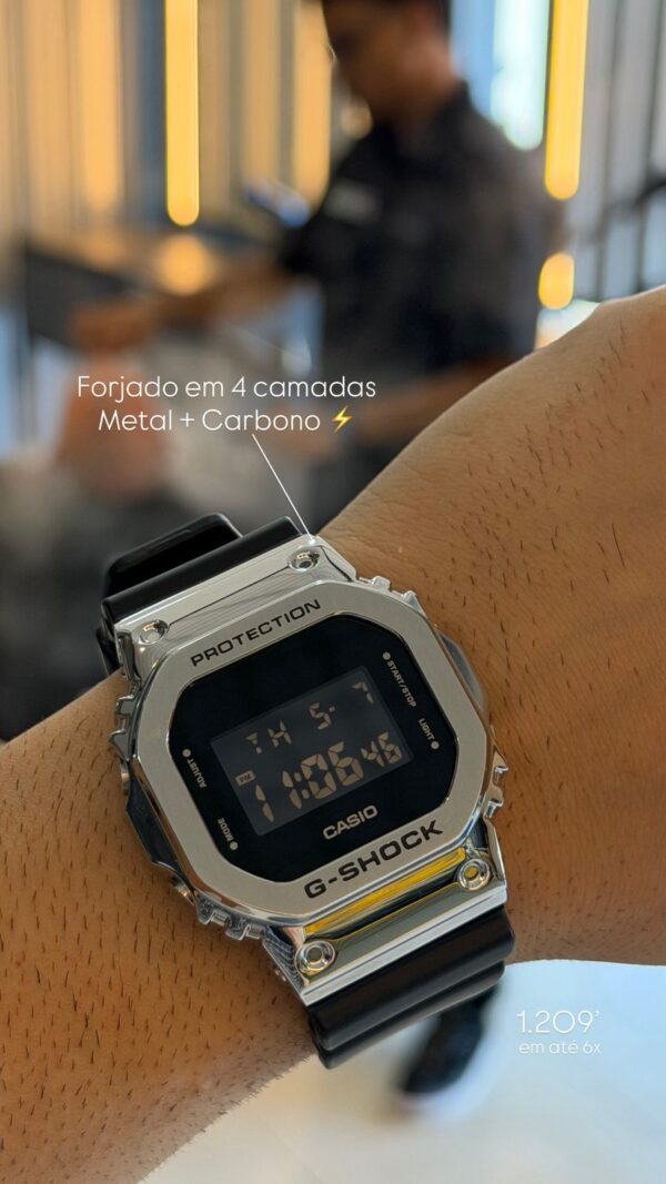RELÓGIO G-SHOCK – GM-5600U-1DR